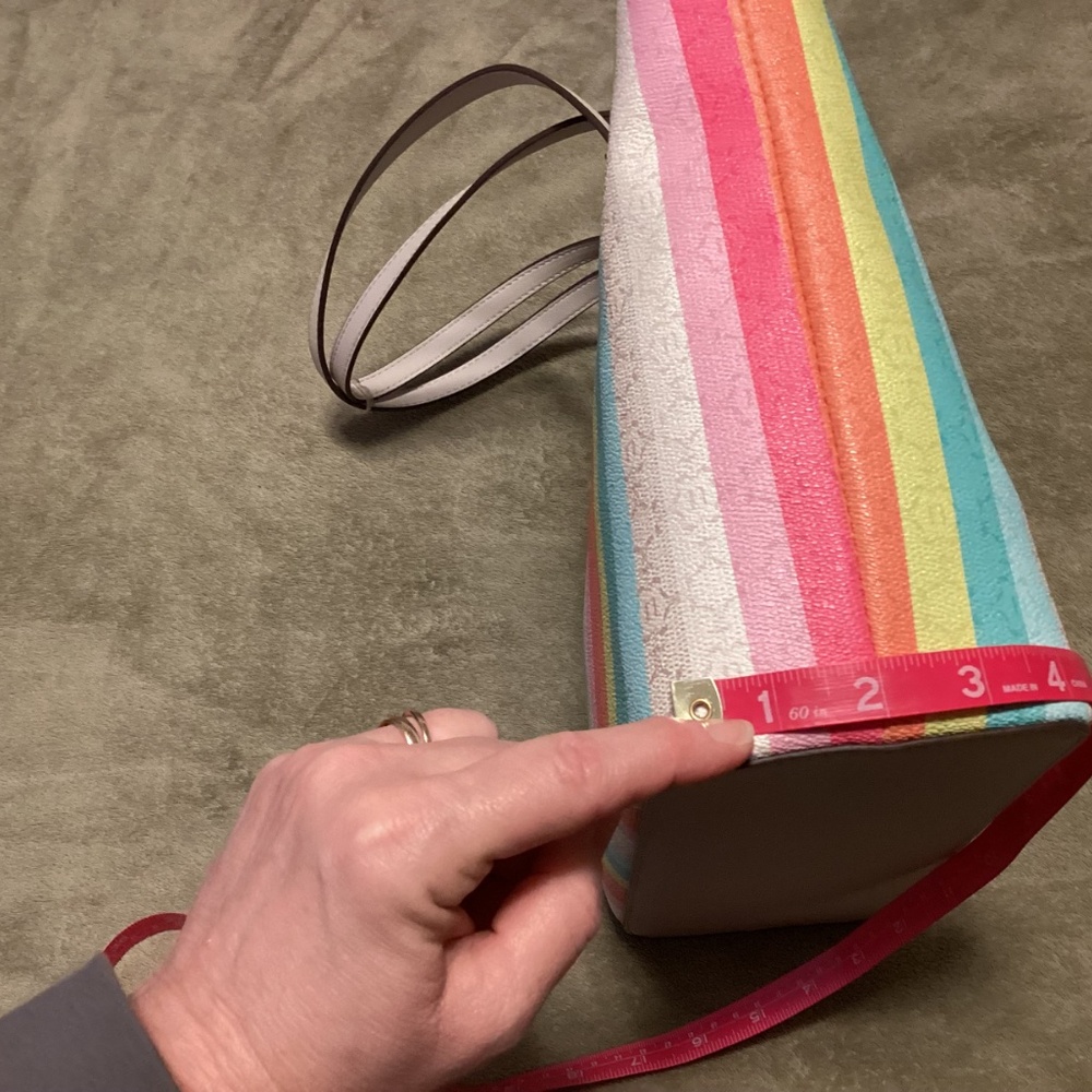 Nanette Lepore Multicolor Striped Shoulder Bag - Picture 9 of 16